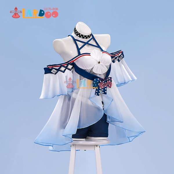 画像3: アークナイツ Arknights スカジ 水着 コスチューム コスプレ衣装 (3)