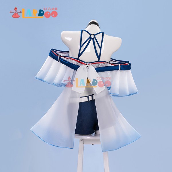 画像5: アークナイツ Arknights スカジ 水着 コスチューム コスプレ衣装 (5)
