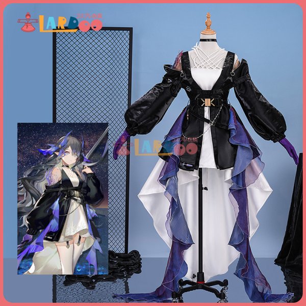 画像1: アークナイツ Arknights ハイモア Highmore コスチューム コスプレ衣装 (1)