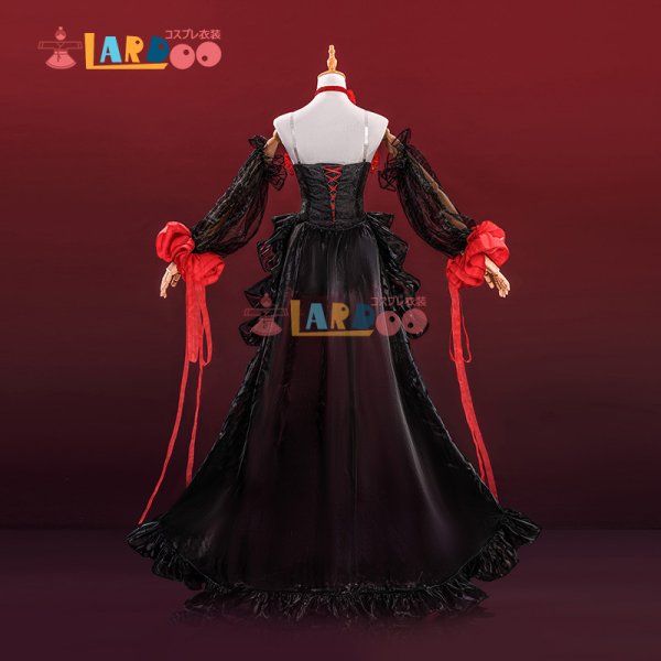 画像5: 無期迷途 PathtoNowhere  コクリコ  Coquelicot「 緋幕間奏」コスチューム コスプレ衣装 (5)