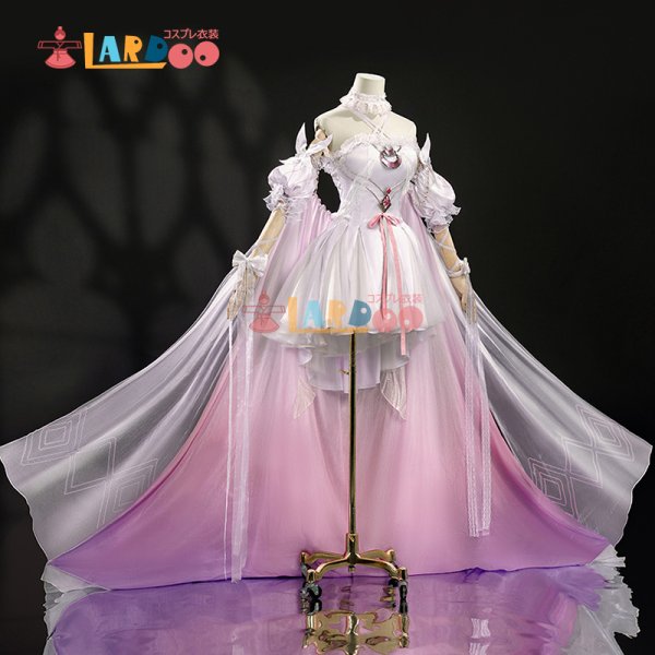 画像3: 原神 Genshin 原神☆FES 2026「少女」コロンビーナ Columbina コスチューム コスプレ衣装 (3)