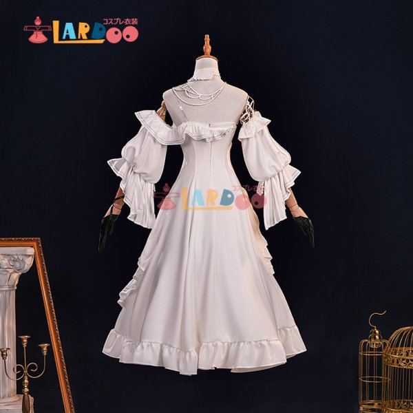 画像5: 鳴潮 メイチョウ Wuthering Waves フローヴァ Phrolova 白いドレス コスチューム コスプレ衣装 (5)