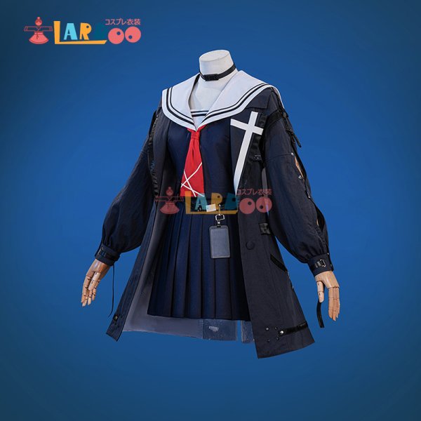 画像3: 鳴潮 メイチョウ Wuthering Waves 千咲 ちさ コスチューム コスプレ衣装/ウィッグ (3)