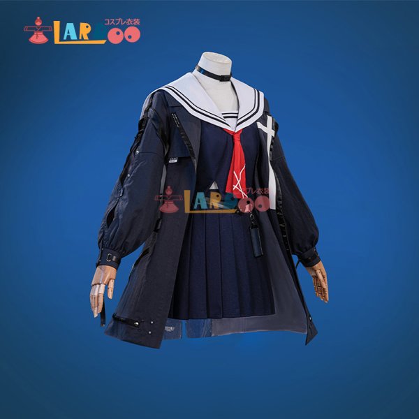 画像4: 鳴潮 メイチョウ Wuthering Waves 千咲 ちさ コスチューム コスプレ衣装/ウィッグ (4)