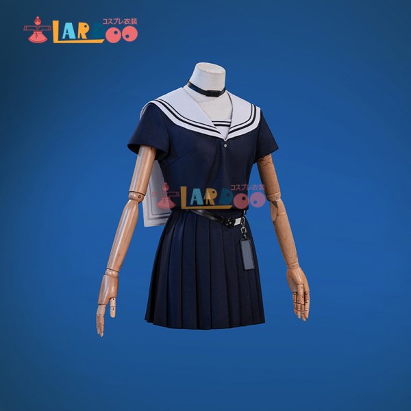 画像6: 鳴潮 メイチョウ Wuthering Waves 千咲 ちさ コスチューム コスプレ衣装/ウィッグ (6)