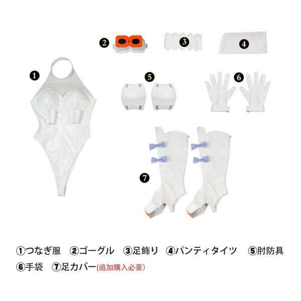 画像6: パンティ&ストッキングwithガーターベルト ガンスミスビッチ コスチューム コスプレ衣装 (6)