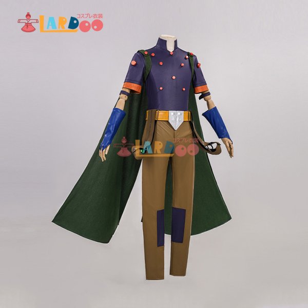 画像4: STEEL BALL RUN スティール・ボール ・ラン   ジャイロ・ツェペリ Gyro Zeppeli  ジョジョの奇妙な冒険  コスチューム コスプレ衣装 (4)