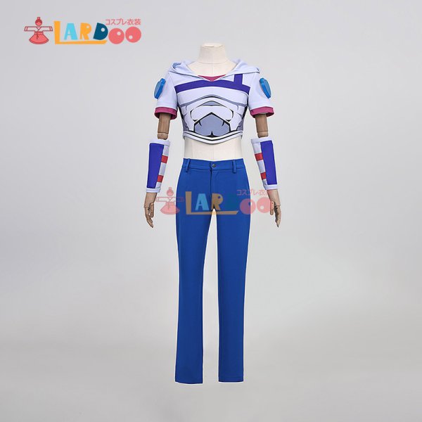 画像2: STEEL BALL RUN スティール・ボール ・ラン   ジョナサン·ジョースター  ジョジョの奇妙な冒険  コスチューム コスプレ衣装 (2)