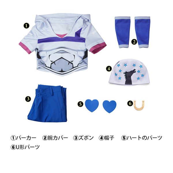 画像6: STEEL BALL RUN スティール・ボール ・ラン   ジョナサン·ジョースター  ジョジョの奇妙な冒険  コスチューム コスプレ衣装 (6)