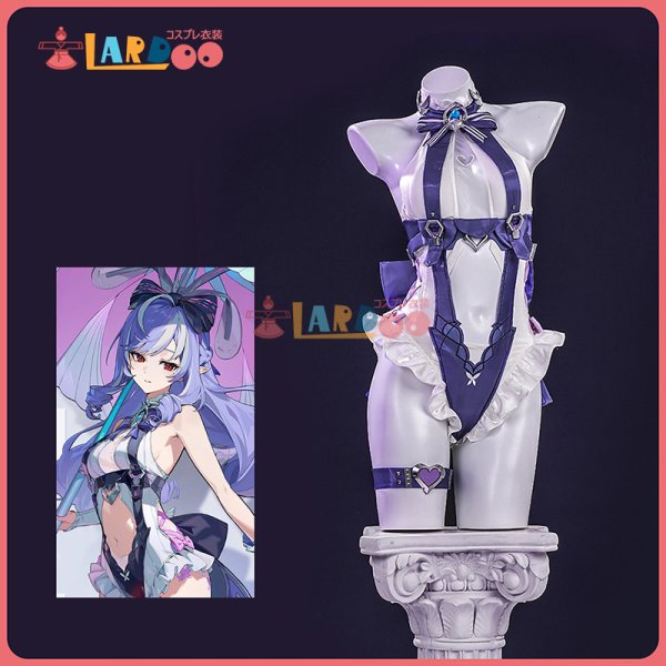 画像1: ゼンレスゾーンゼロ ZZZ ゼンゼロ ビビアン「イチハツは水辺に咲いて」コスチューム コスプレ衣装/ウィッグ/靴 (1)