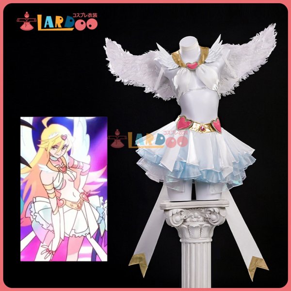 画像1: NEW パンティ＆ストッキング with ガーターベルト アナーキー·パンティ  天使スーツ コスチューム コスプレ衣装 (1)