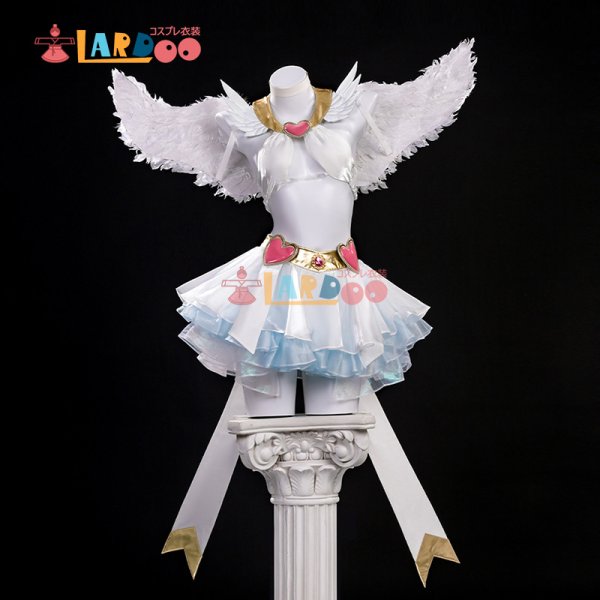 画像2: NEW パンティ＆ストッキング with ガーターベルト アナーキー·パンティ  天使スーツ コスチューム コスプレ衣装 (2)