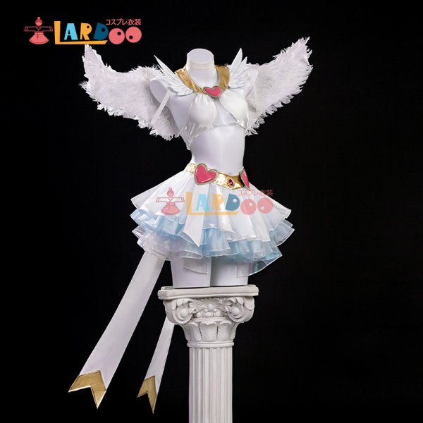 画像4: NEW パンティ＆ストッキング with ガーターベルト アナーキー·パンティ  天使スーツ コスチューム コスプレ衣装 (4)