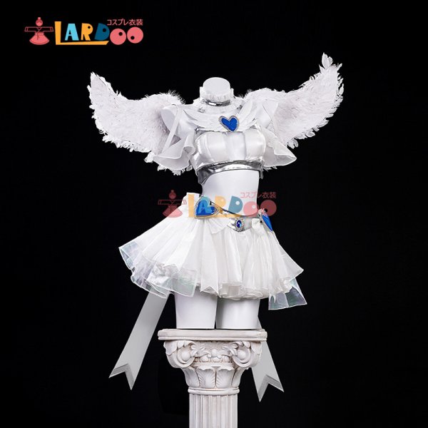 画像4: NEW パンティ＆ストッキング with ガーターベルト ストッキング 天使スーツ コスチューム コスプレ衣装 (4)