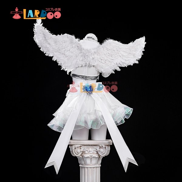 画像5: NEW パンティ＆ストッキング with ガーターベルト ストッキング 天使スーツ コスチューム コスプレ衣装 (5)