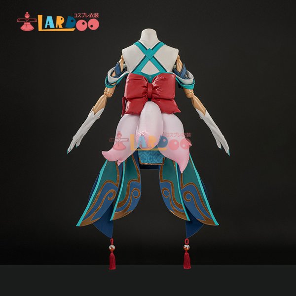 画像5: オーバーウォッチ2 Overwatch OW2 キリコ  Kiriko イナリノカミ コスチューム コスプレ衣装 (5)