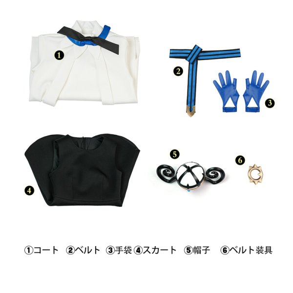 画像7: ポケモンレジェンズゼットエー Pokémon LEGENDS Z-A ムク Gwynn コスチューム 帽子付き コスプレ衣装 (7)