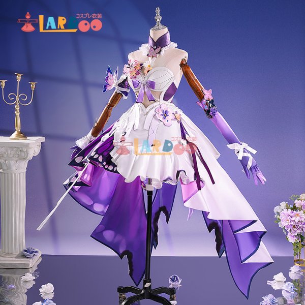 画像4: 崩壊:スターレイル HonkaiStarRail  キャストリス  Castorice コスチューム コスプレ衣装 (4)