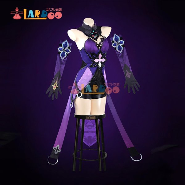 画像3: 崩壊:スターレイル HonkaiStarRail ブラックスワン BlackSwan コスチューム コスプレ衣装/ウィッグ/靴 (3)