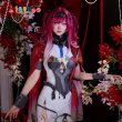 画像4: 鳴潮 メイチョウ Wuthering Waves  ルパ Lupa  コスチューム 尻尾付き コスプレ衣装/ウィッグ/靴 (4)