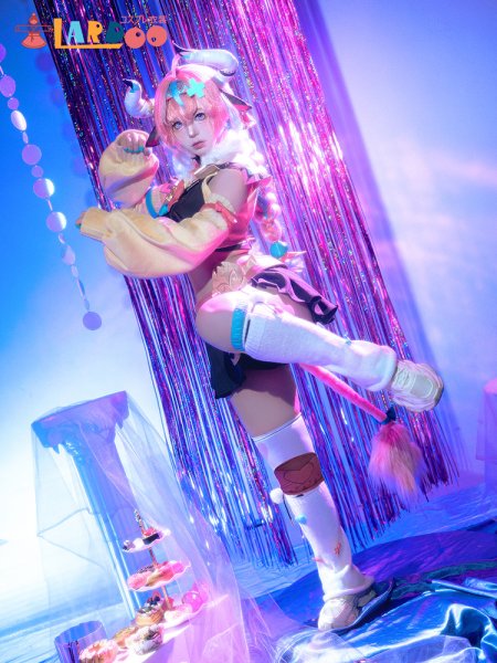 画像3: 原神 Genshin ナタ ヴァレサ  Varesa  スカート*2  コスチューム コスプレ衣装/ウィッグ/靴 (3)