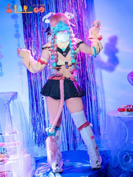 画像4: 原神 Genshin ナタ ヴァレサ  Varesa  スカート*2  コスチューム コスプレ衣装/ウィッグ/靴 (4)