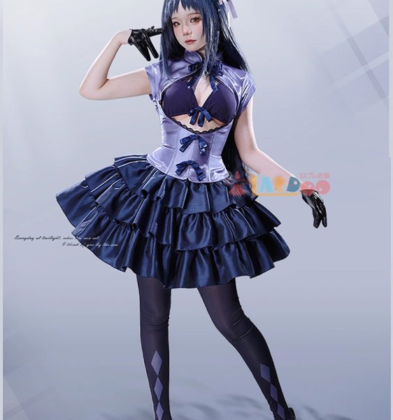 画像1: かつて魔法少女と悪は敵対していた。  篝火花  かがり ひばな コスチューム コスプレ衣装 (1)