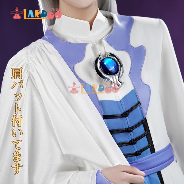 画像5: カードキャプターさくら 審判者 月  ユエ  翼なし  コスプレ衣装 コスチューム (5)