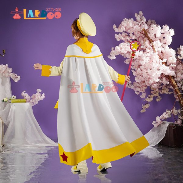 画像2: カードキャプターさくら 木之本桜 きのもと さくら 戦闘服 コスプレ衣装/ウィッグ コスチューム (2)