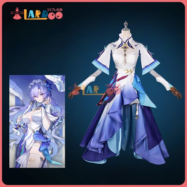 画像10: 鳴潮 メイチョウ Wuthering Waves  カンタレラ  Cantarella  コスチューム コスプレ衣装/ウィッグ/靴 (10)