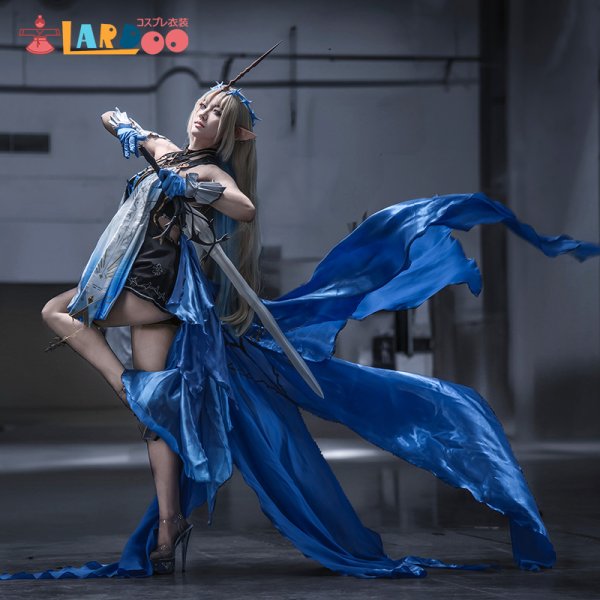 画像2: 鳴潮 メイチョウ Wuthering Waves フルールドリス  Fleurdelys コスチューム コスプレ衣装/ウィッグ (2)