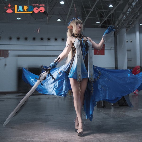 画像5: 鳴潮 メイチョウ Wuthering Waves フルールドリス  Fleurdelys コスチューム コスプレ衣装/ウィッグ (5)