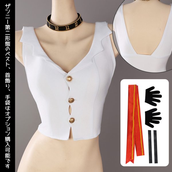 画像3: 鳴潮 メイチョウ Wuthering Waves ザンニー Zani  コスチューム 尻尾付き コスプレ衣装/ウィッグ (3)