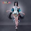 画像2: 原神 Genshin 璃月 藍硯 らんやん コスチューム コスプレ衣装/ウィッグ/靴 (2)