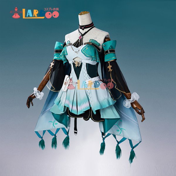 画像2: 鳴潮 メイチョウ Wuthering Waves  シャコンヌ  Ciaccona コスチューム コスプレ衣装 (2)