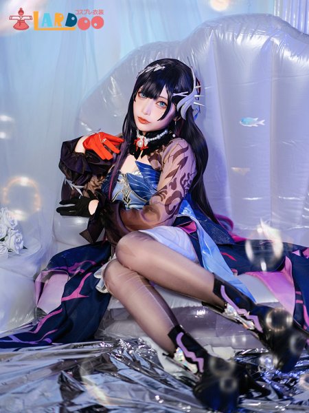 画像2: 崩壊:スターレイル HonkaiStarRail  セイレンス  Hysilens 通常版 コスチューム コスプレ衣装/ウィッグ/靴 (2)