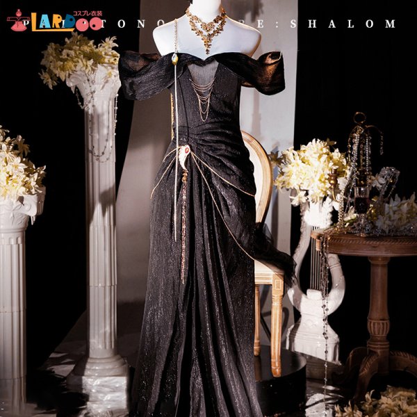 画像3: 【在庫あり】無期迷途 PathtoNowhere  シャローム「靡声暗涌」レコード衣装  コスチューム コスプレ衣装 (3)