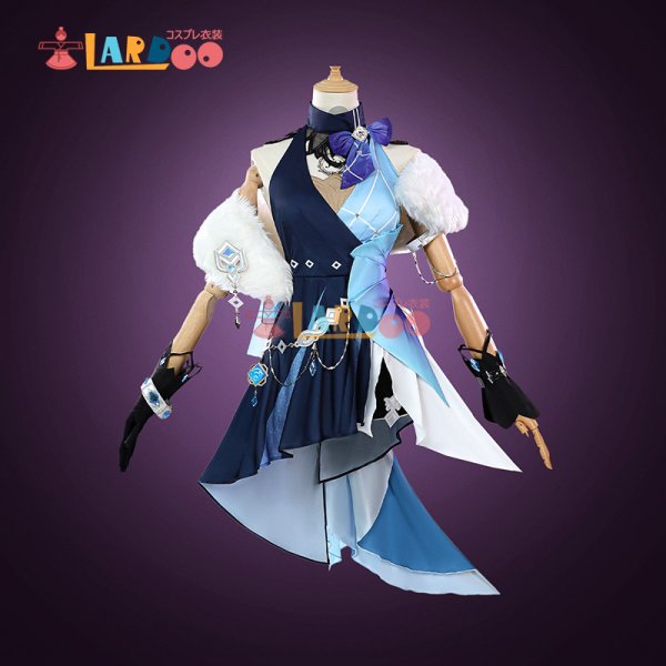 画像2: 原神 Genshin 夜蘭「静謐の饗宴」コスチューム コスプレ衣装/ウィッグ (2)