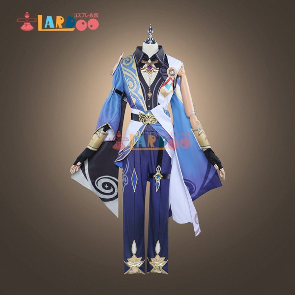 画像2: 崩壊スターレイル HonkaiStarRail Dr.レイシオ Dr.RATIO ベリタス・レイシオ コスチューム コスプレ衣装/ウィッグ/靴 (2)