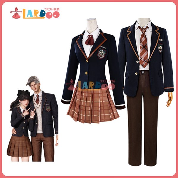 画像1: 恋と深空 Love and Deepspace 主人公 シン ペア制服 コスチューム コスプレ衣装 (1)