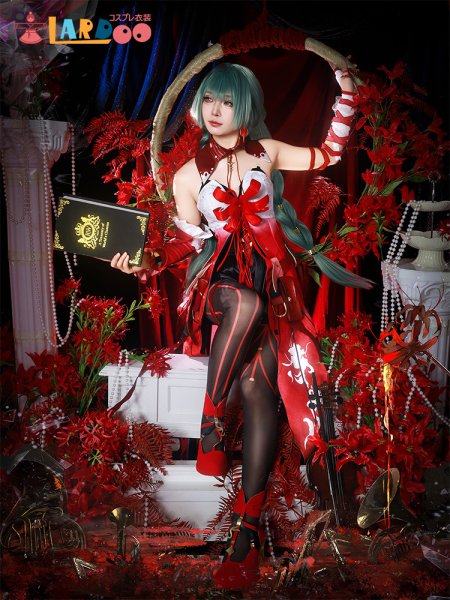 画像4: 鳴潮 メイチョウ Wuthering Waves フローヴァ Phrolova コスチューム コスプレ衣装/ウィッグ/靴 (4)