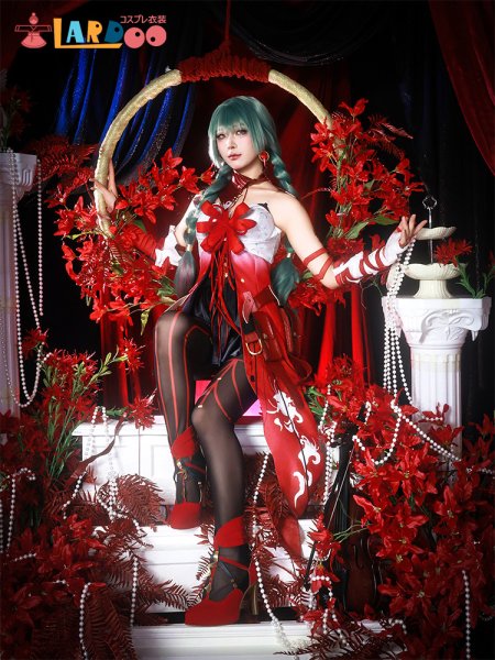 画像6: 鳴潮 メイチョウ Wuthering Waves フローヴァ Phrolova コスチューム コスプレ衣装/ウィッグ/靴 (6)