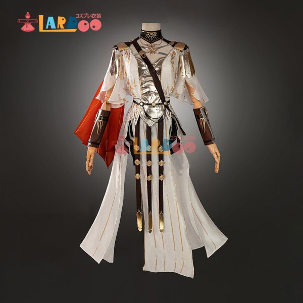 画像2: 鳴潮 メイチョウ Wuthering Waves オーガスタ Augusta コスチューム コスプレ衣装/ウィッグ (2)