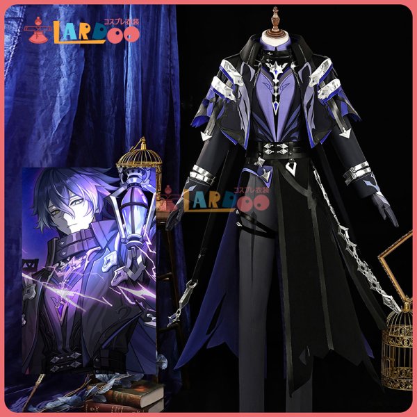 画像1: 原神 Genshin ナド・クライ フリンズ  Flins コスチューム コスプレ衣装/ウィッグ/靴 (1)
