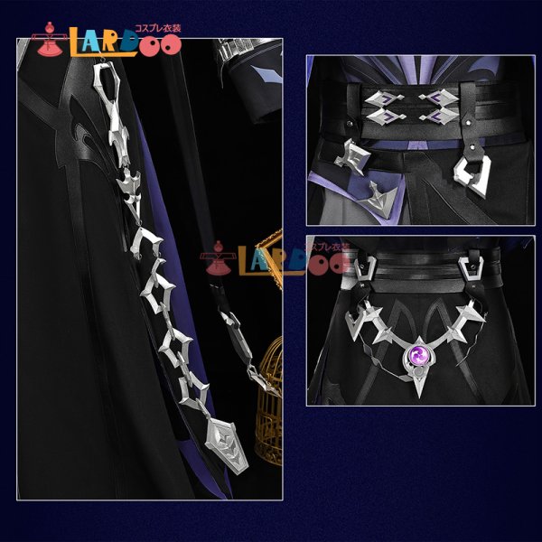 画像6: 原神 Genshin ナド・クライ フリンズ  Flins コスチューム コスプレ衣装/ウィッグ/靴 (6)