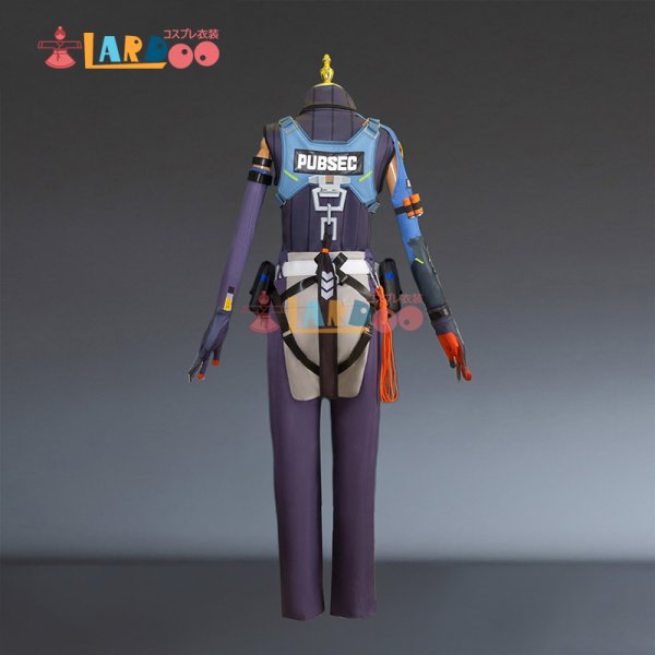 画像4: ゼンレスゾーンゼロ ZZZ ゼンゼロ  セス・ローウェル  Seth Lowell  尻尾付き コスチューム コスプレ衣装/ウィッグ/靴 (4)