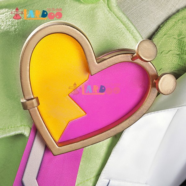 画像4: 原神 Genshin ナド・クライ アイノ Aino コスチューム 尻尾付き コスプレ衣装 /ウィッグ/靴 (4)