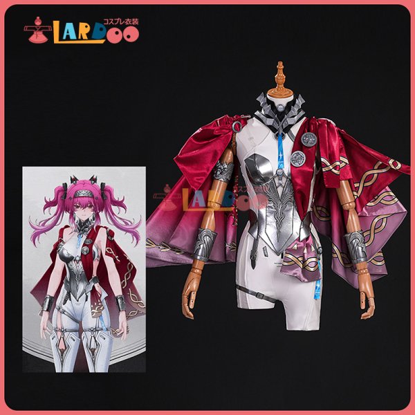 画像1: 鳴潮 メイチョウ Wuthering Waves ルパ Lupa 改良版 コスチューム 靴カバー、尻尾付き コスプレ衣装/ウィッグ (1)