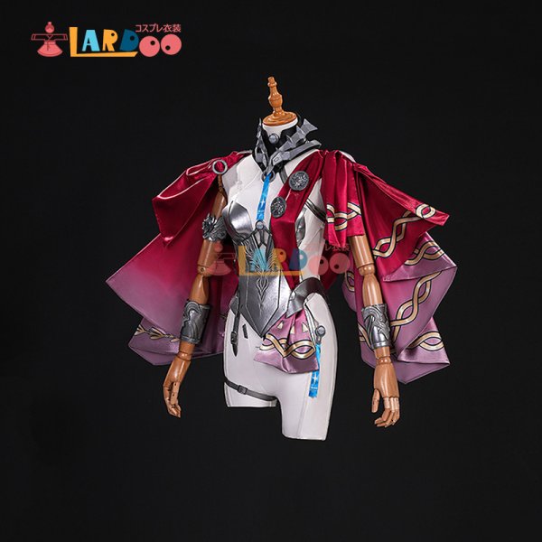 画像2: 鳴潮 メイチョウ Wuthering Waves ルパ Lupa 改良版 コスチューム 靴カバー、尻尾付き コスプレ衣装/ウィッグ (2)