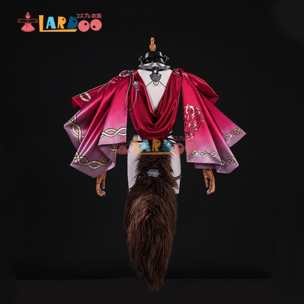 画像3: 鳴潮 メイチョウ Wuthering Waves ルパ Lupa 改良版 コスチューム 靴カバー、尻尾付き コスプレ衣装/ウィッグ (3)